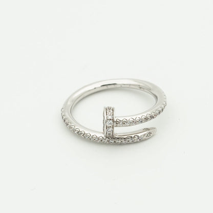 [ROYAL]JUSTE RING 1.8MM SILVER DIAMONDS