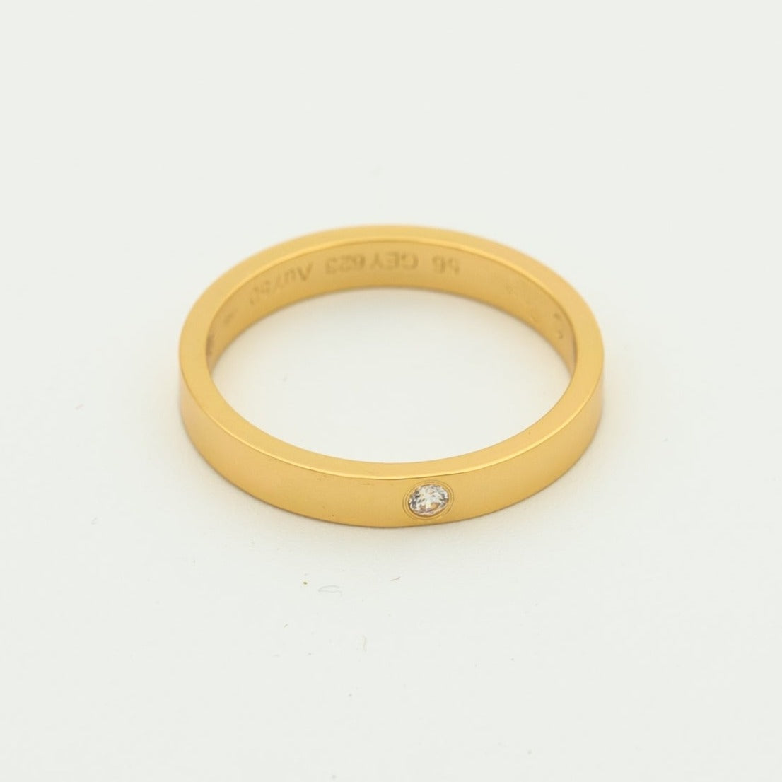 [Royal Jewellery]LOVE RING 4MM 1 DIAMOND
