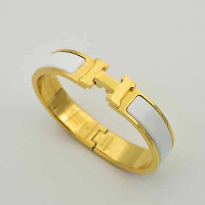 [Royal Jewellery]H WHITE BRACELET