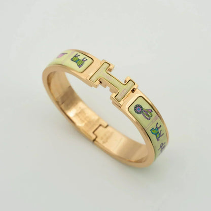[Royal Jewellery]H PINK GOLD BRACELET CREAM CERAMIC
