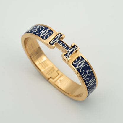 [Royal Jewellery]H BRACELET BLACK MULTICOLOR