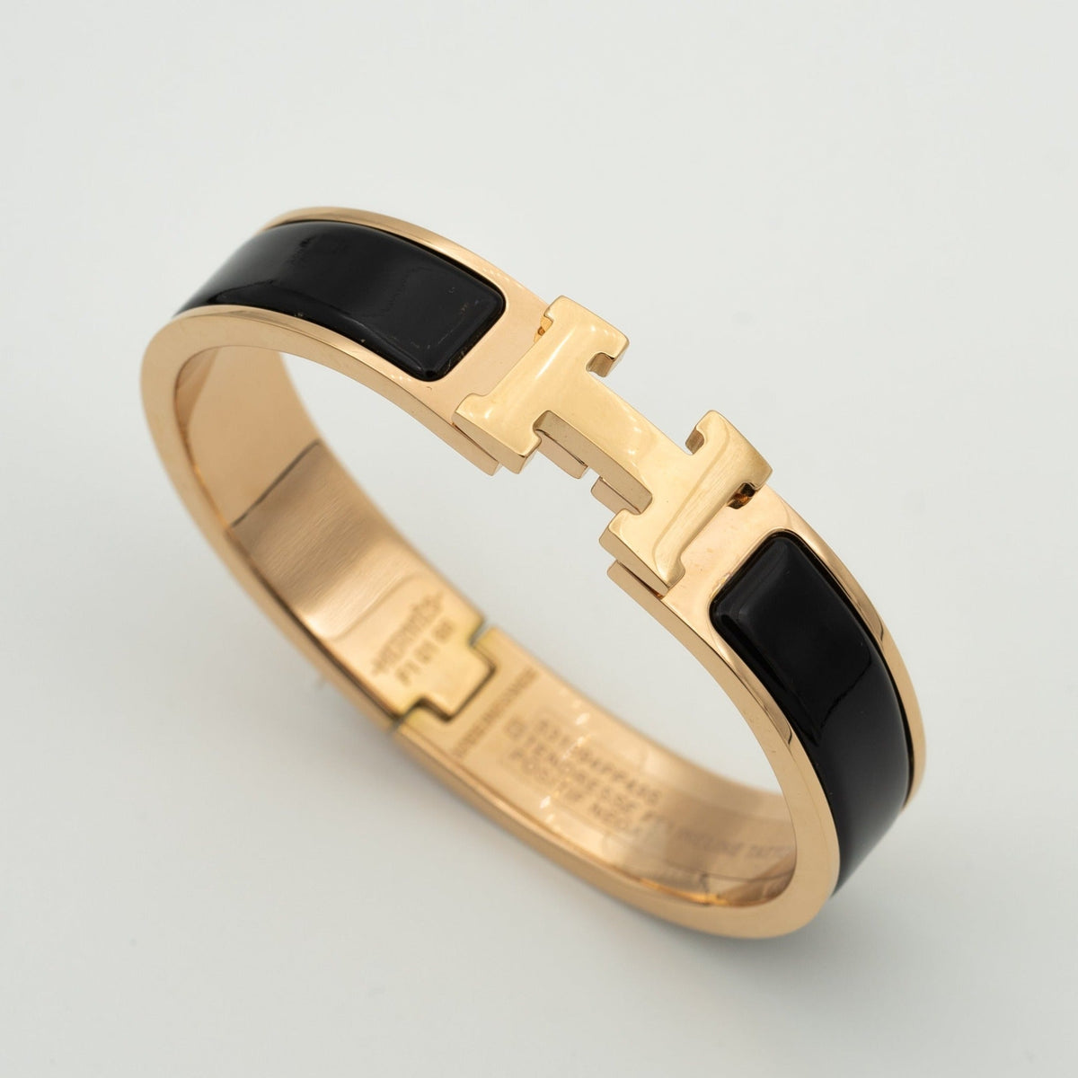 [Royal Jewellery]H BLACK BRACELET