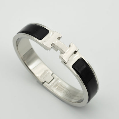 [Royal Jewellery]H BLACK BRACELET