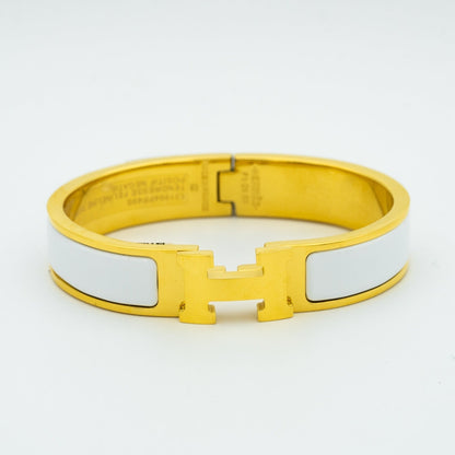 [Royal Jewellery]H WHITE BRACELET