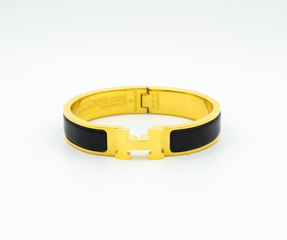 [Royal Jewellery]H BLACK BRACELET