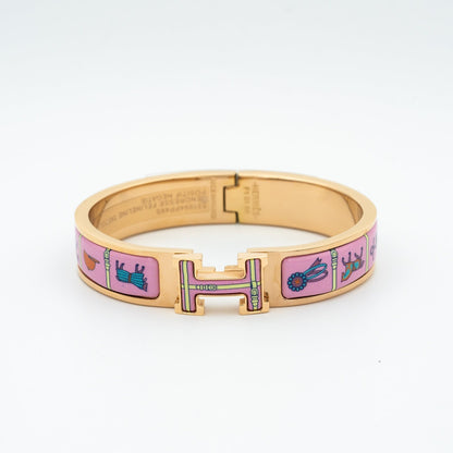 [Royal Jewellery]H PINK GOLD BRACELET PINK CERAMIC