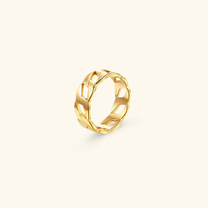 [Royal&Vicky]Leah Gold Ring