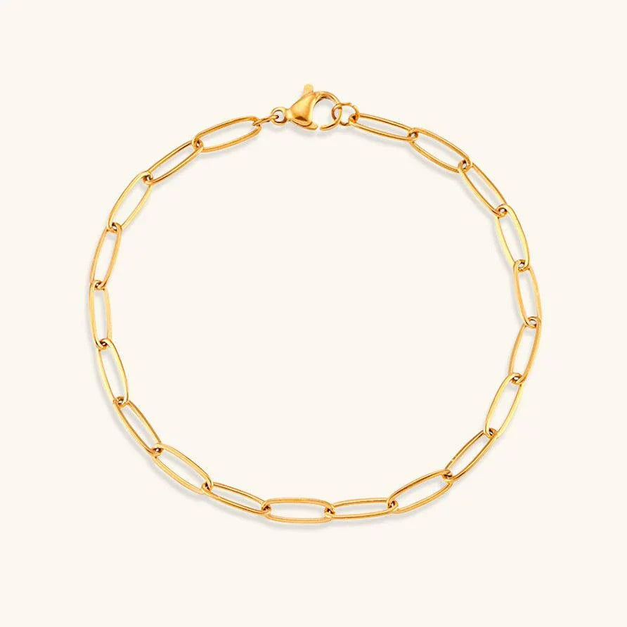 [Royal&Vicky]Lena Golden Chain Bracelet