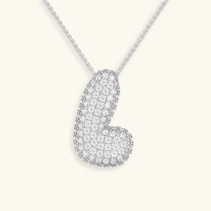 [Royal&Vicky] Bubble-Initialen-Diamantkette