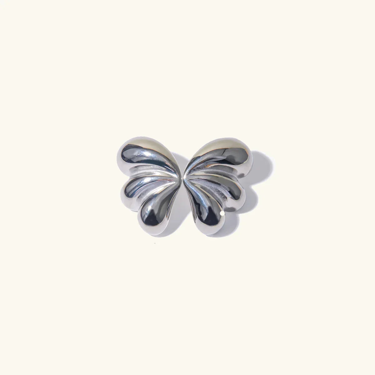 [Royal&Vicky]Liesel Gold Schmetterlings-Ohrringe