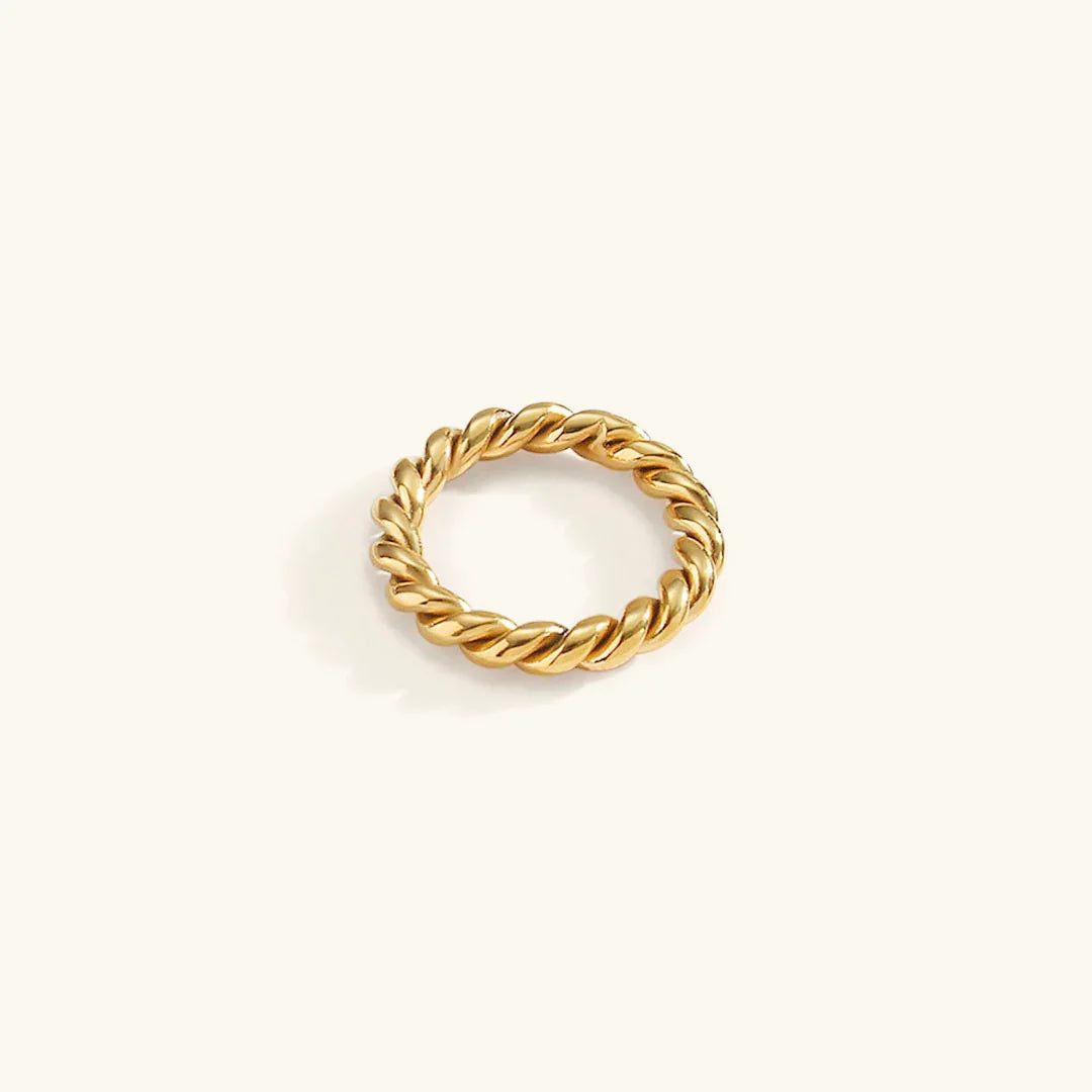 [Royal&Vicky]Melody Gold Twist Ring