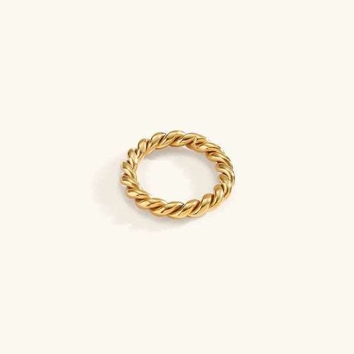 [Royal&Vicky]Melody Gold Twist Ring