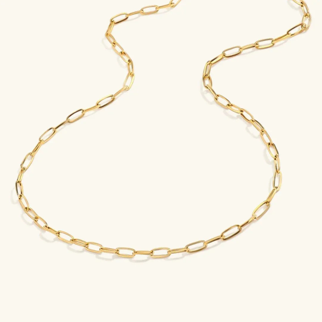 [Royal&Vicky]Nadia Paperclip Chain Necklace