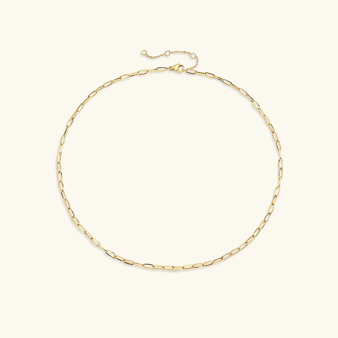 [Royal&Vicky]Nadia Paperclip Chain Necklace