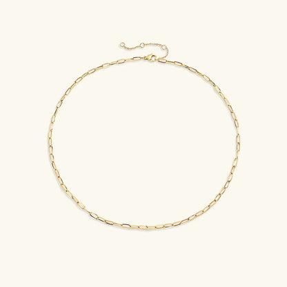 [Royal&Vicky]Nadia Paperclip Chain Necklace