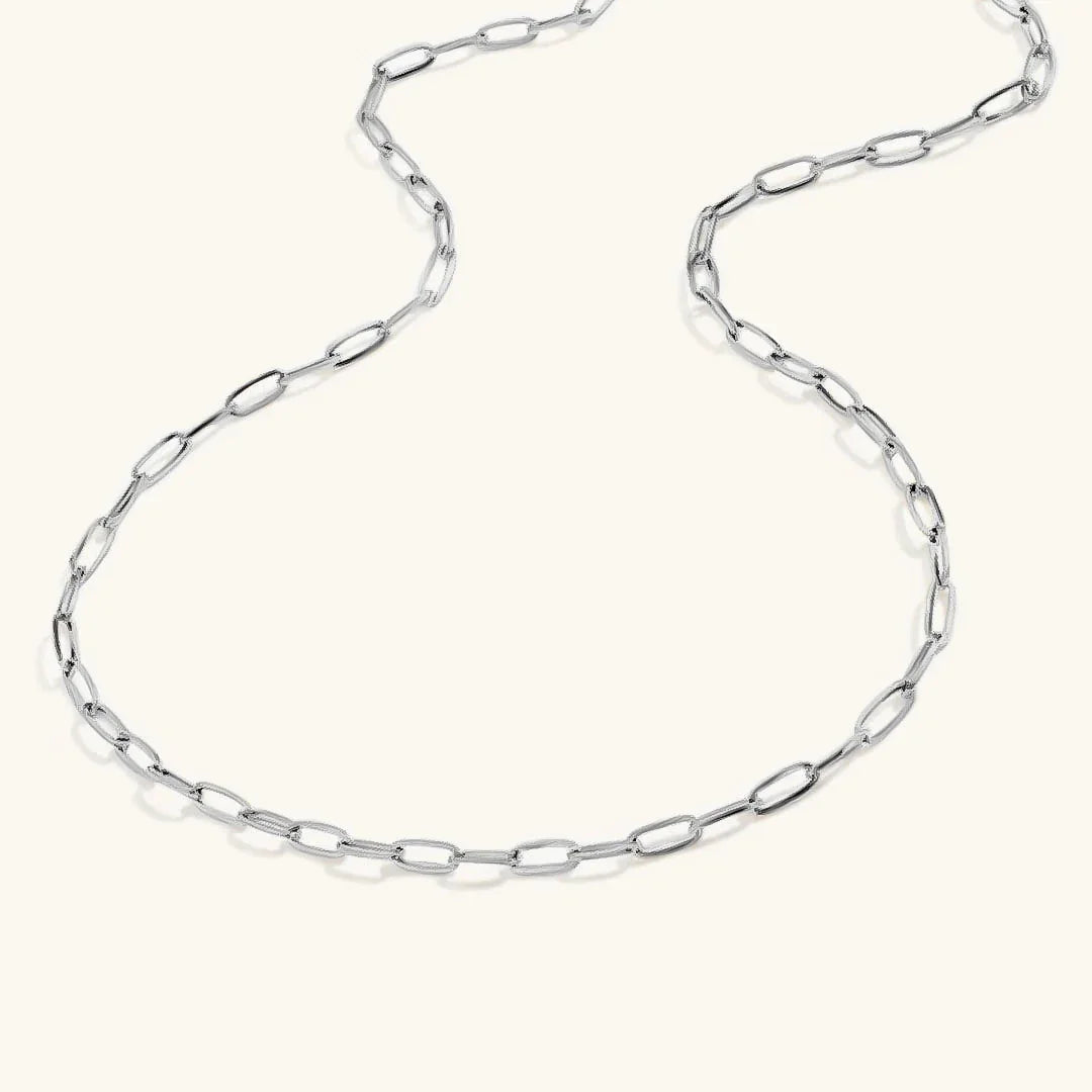 [Royal&Vicky]Nadia Paperclip Chain Necklace