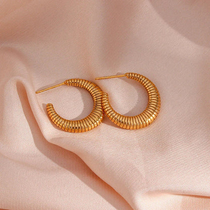 [Royal&Vicky]ベイリー フープピアス