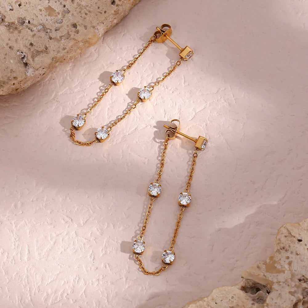 [Royal&Vicky]Iris Diamantohrringe