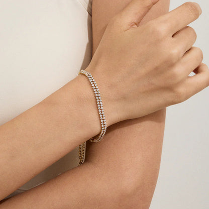 [Royal&Vicky]Florabelle Tennisarmband (doppelt)