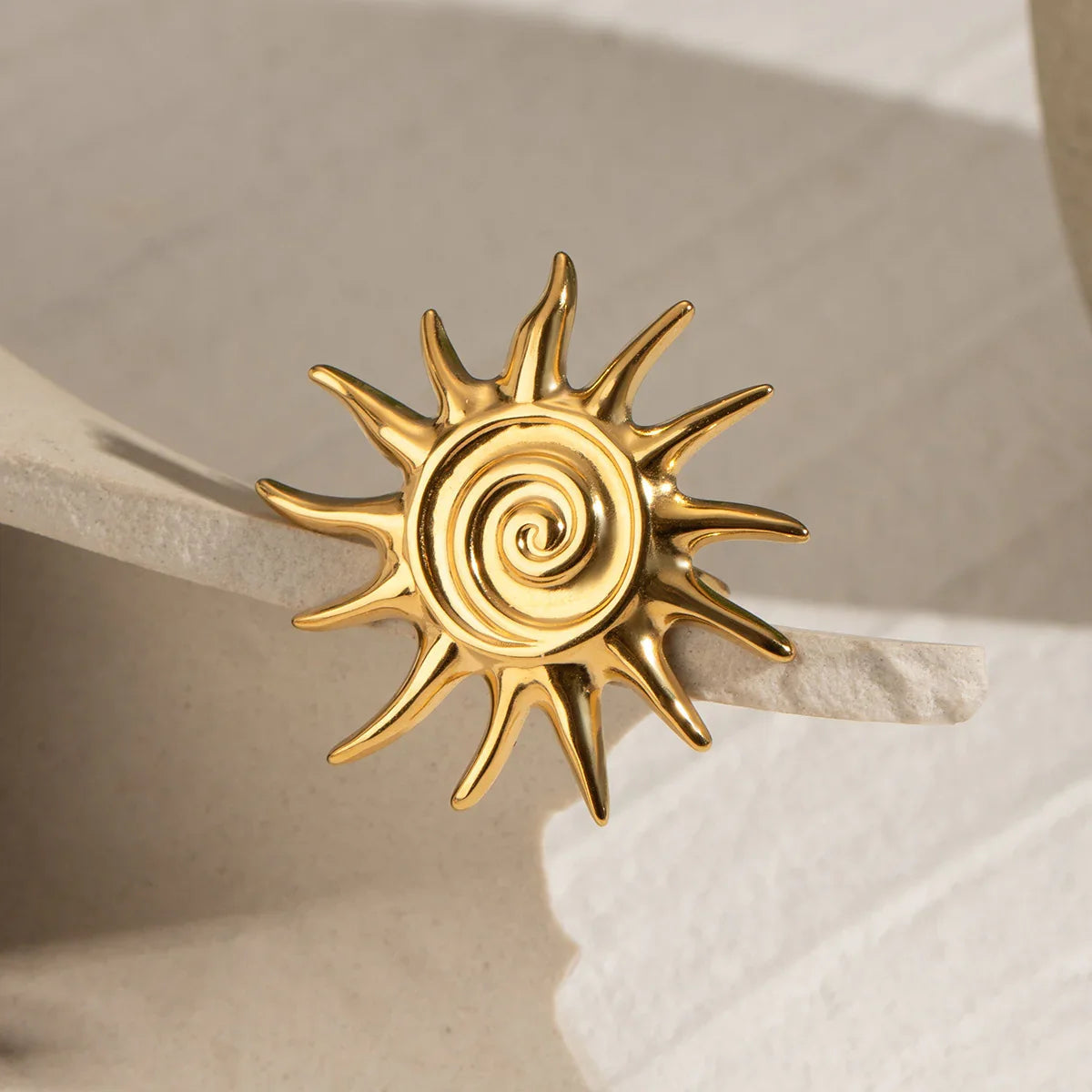 [Royal&Vicky]Solstice Goldene Sonnenring