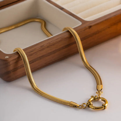 {"[Royal&Vicky]Gabriella Gold Necklace": "[Royal&Vicky]ガブリエラ ゴールドネックレス"}