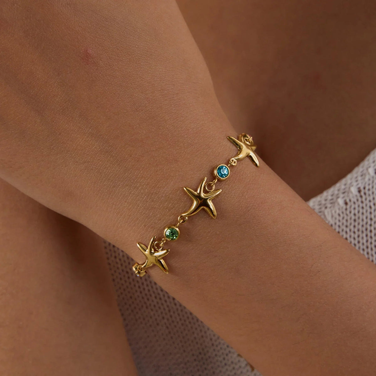 [Royal&Vicky]Kristine Seestern-Armband Golden