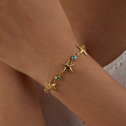 [Royal&Vicky]Kristine Seestern-Armband Golden