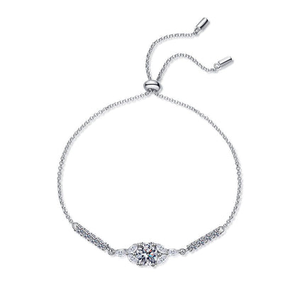 [Royal&Vicky]BLOOMING STAR-FLOWER MOISSANITE BRACELET