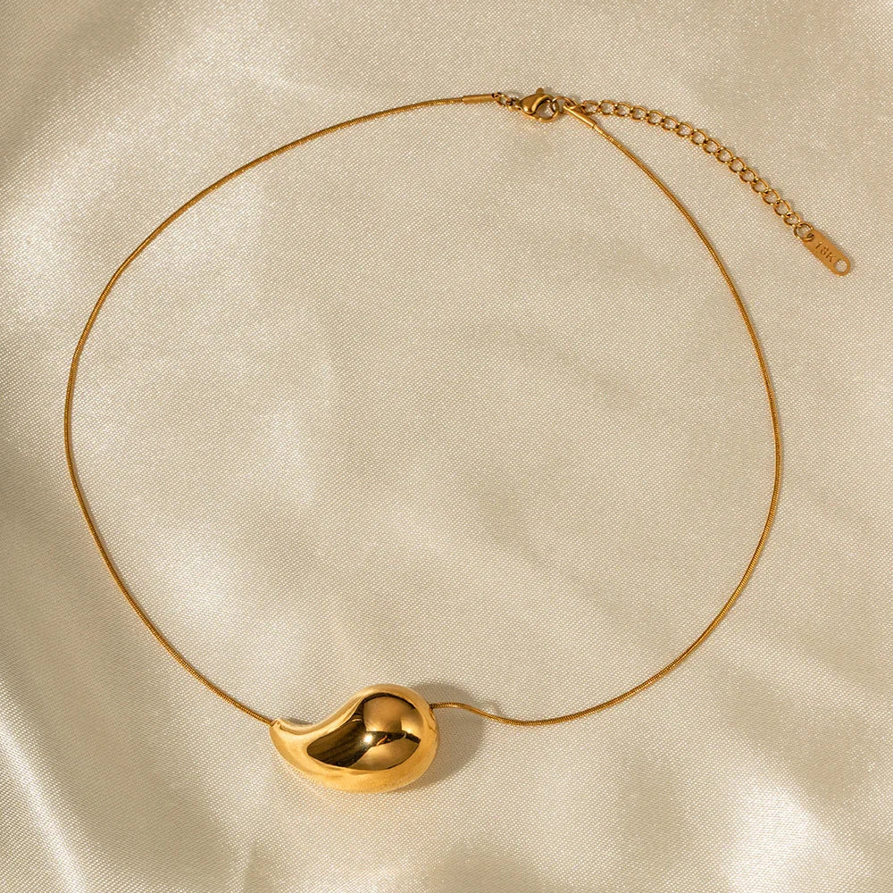[Royal&Vicky]Sandra Drop Necklace