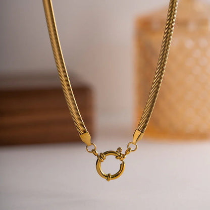 {"[Royal&Vicky]Gabriella Gold Necklace": "[Royal&Vicky]ガブリエラ ゴールドネックレス"}