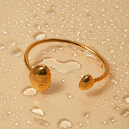 [Royal&Vicky]Mallory Minimalistisches Gold-Armband