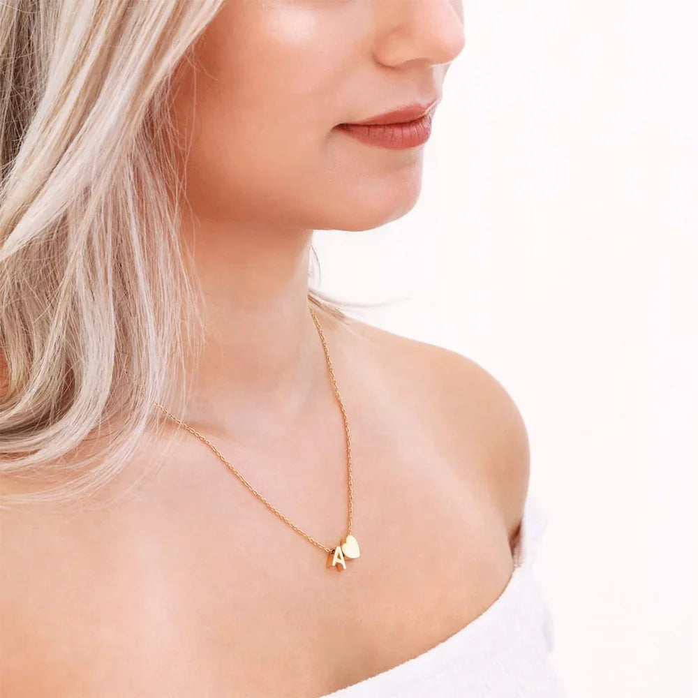 [Royal&Vicky]Ria-Anfangsbuchstaben-Goldkette