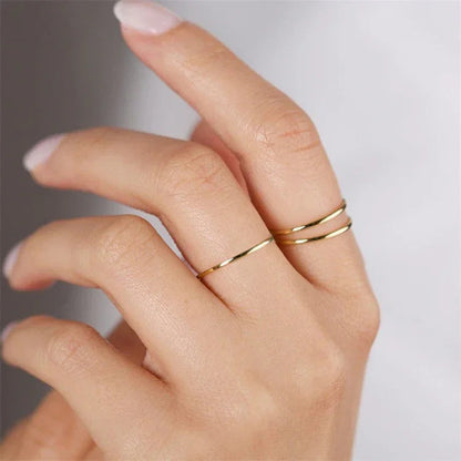 [Royal&Vicky]Edith Gold Ring