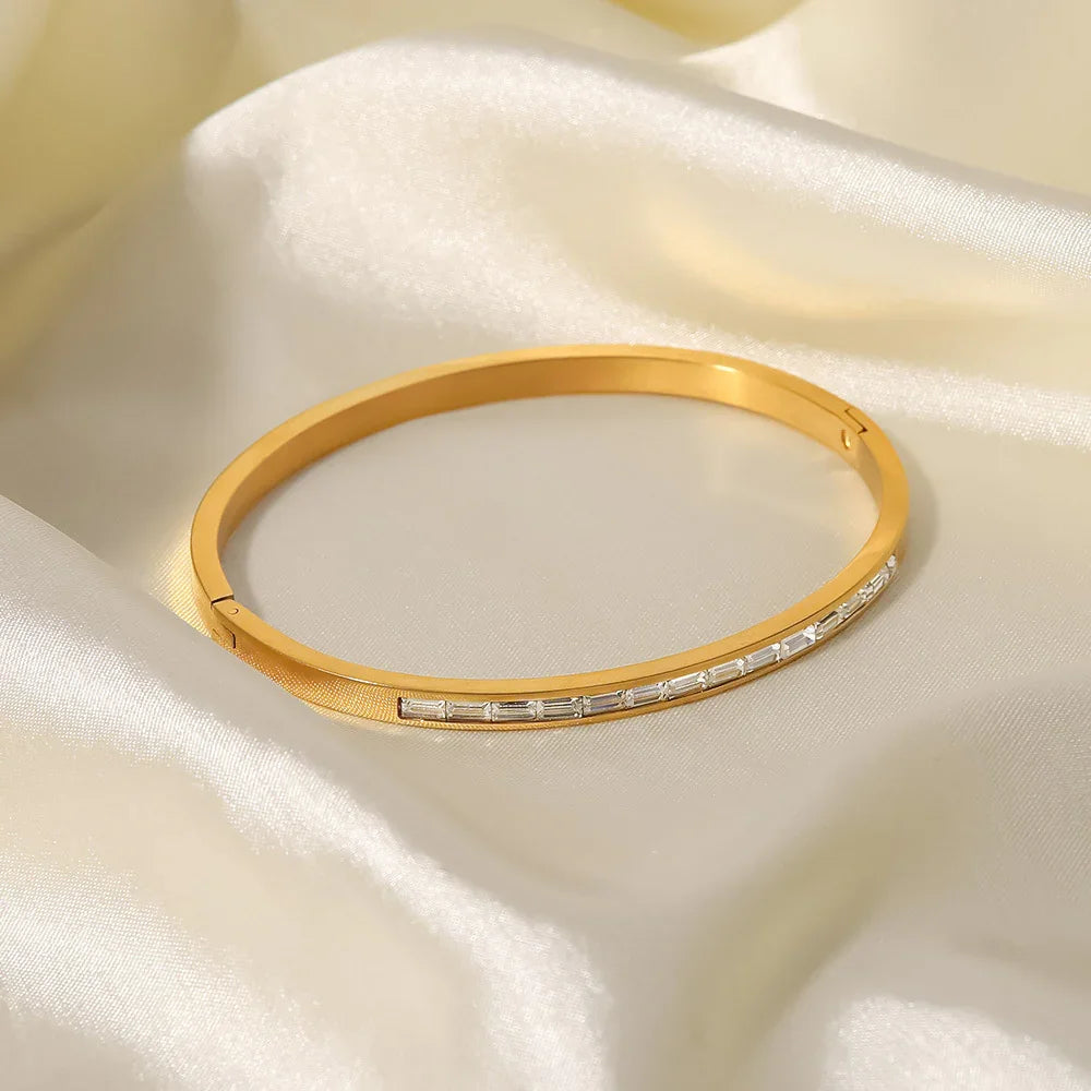 [Royal&Vicky]Grace Gold-Diamant-Armreif
