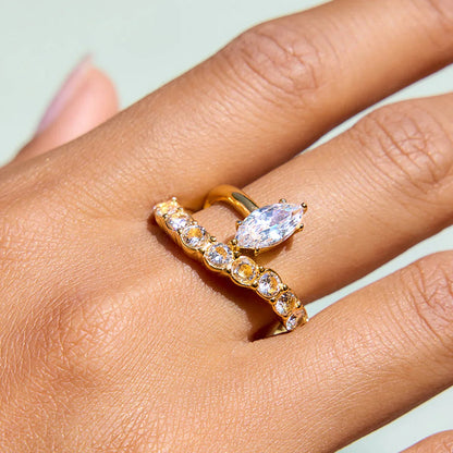 [Royal&Vicky]Calina Marquise-Diamantring