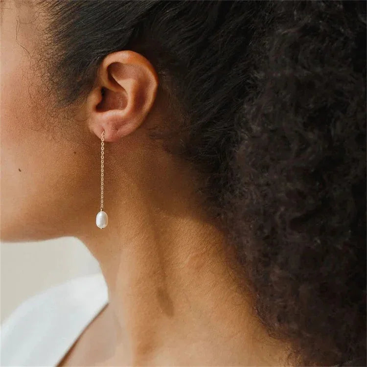 [Royal&Vicky]Tessa Perlen-Quastenohrringe