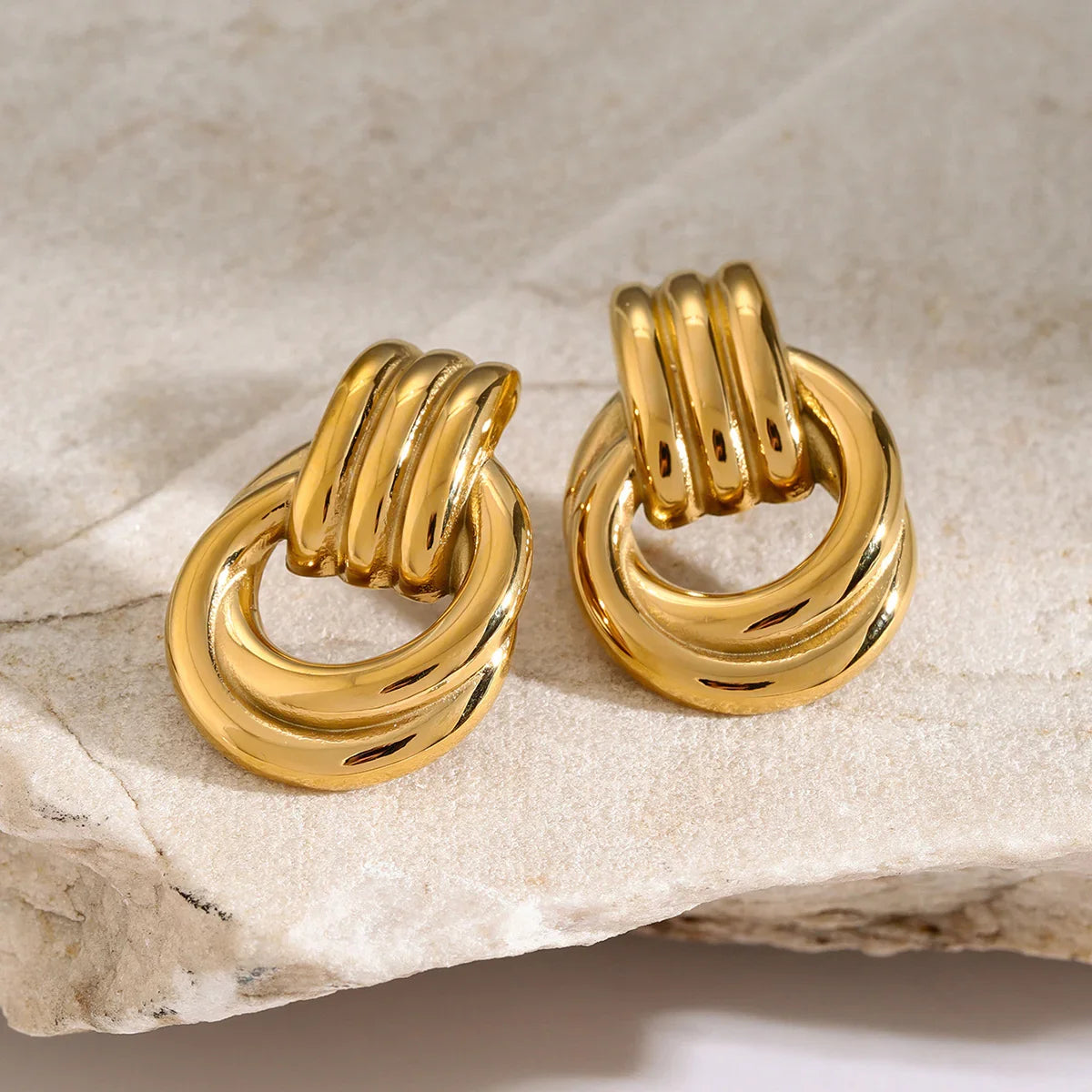 [Royal&Vicky]ルナ レイヤードフープピアス