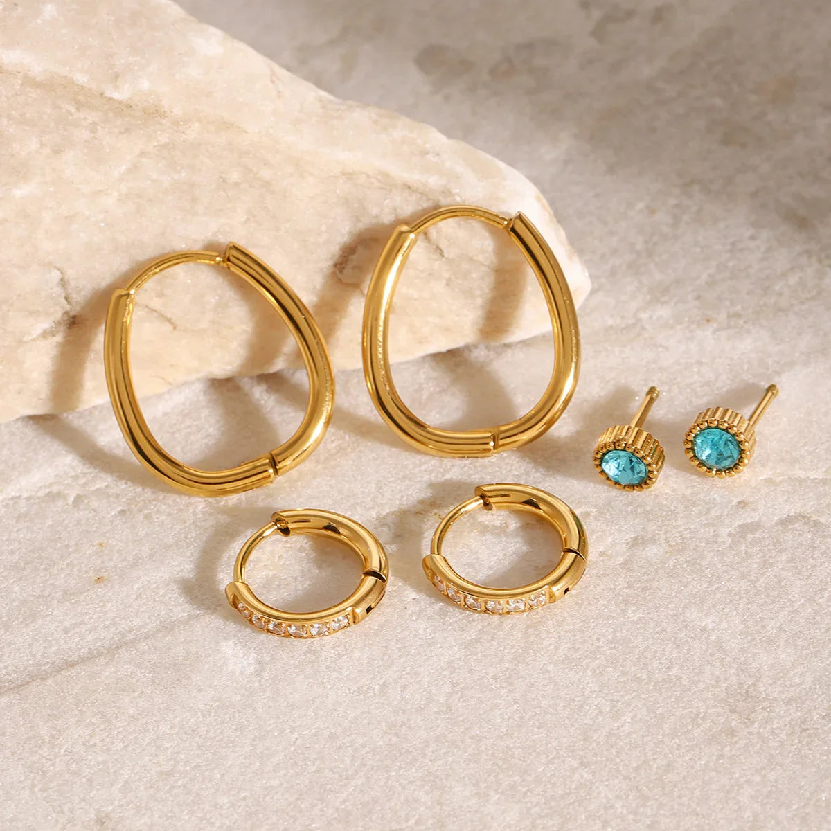 [Royal&Vicky]Kylie Diamantohrring-Set