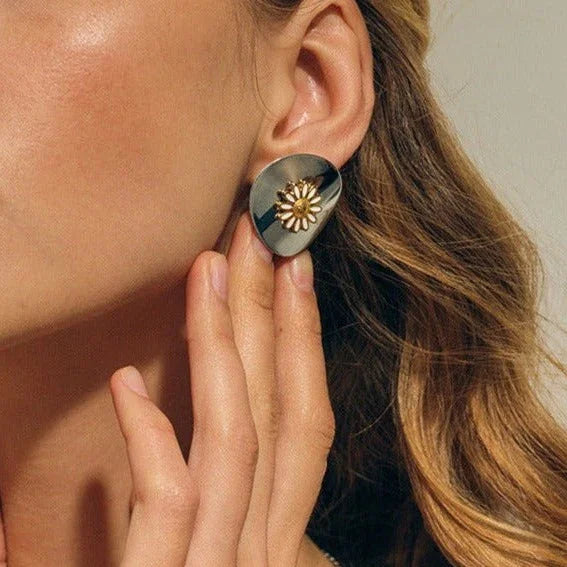 [Royal&Vicky]Georgiana Gold Earrings
