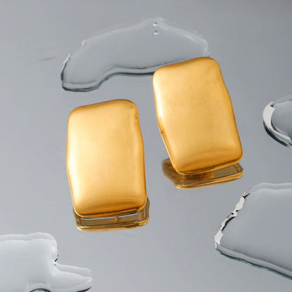 [Royal&Vicky]Olive Gold-Ohrringe