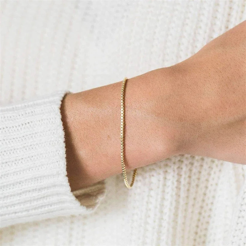 [Royal&Vicky]Victoria Goldketten-Armband