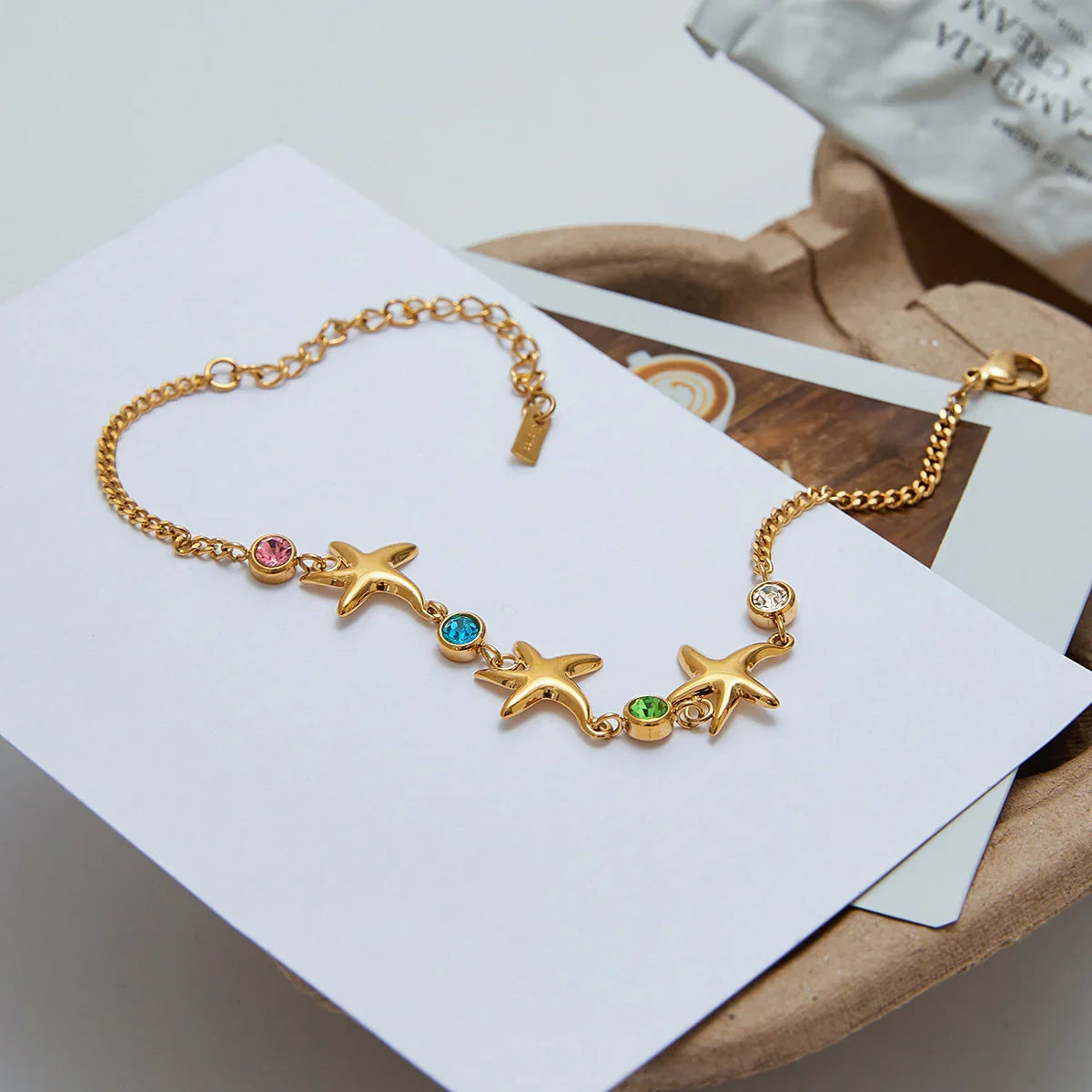 [Royal&Vicky]Kristine Seestern-Armband Golden