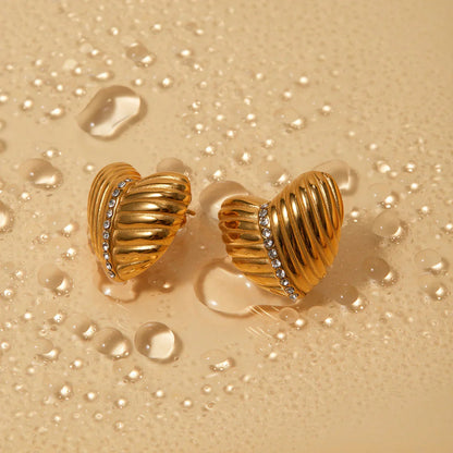[Royal&Vicky]Selene Gold Earrings
