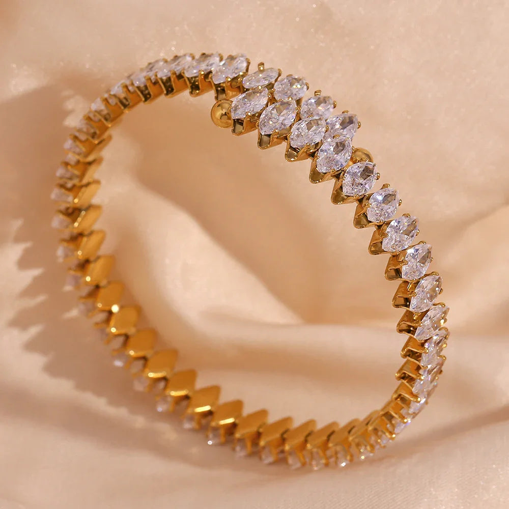 [Royal&Vicky]Genevieve Diamond Bracelet