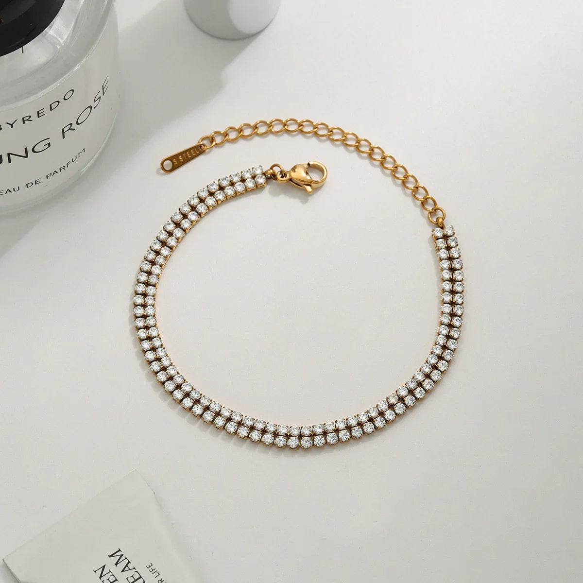 [Royal&Vicky]Celene mehrreihiges Tennisarmband