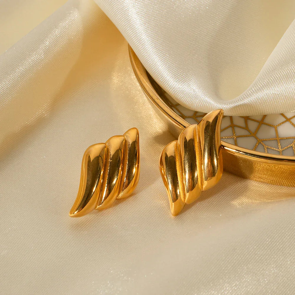 [Royal&Vicky]Vera Gold Earrings