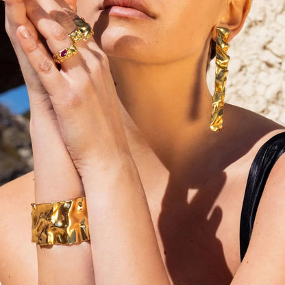 [Royal&Vicky]Hope Gold Bangle