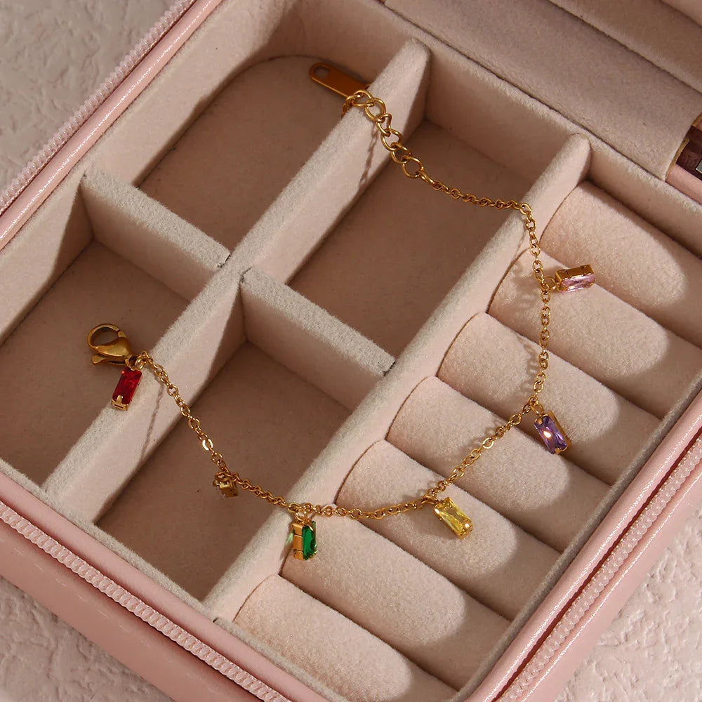 [Royal&Vicky]Josephine Gemstone Bracelet