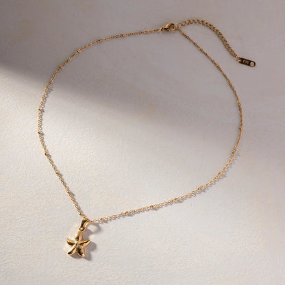 [Royal&Vicky]Emmie Seestern-Anhänger Gold