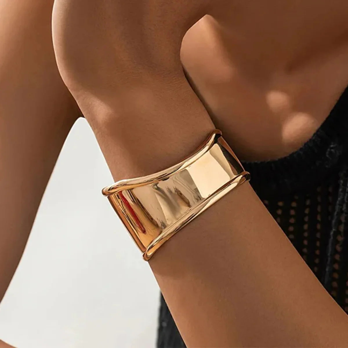 [Royal&Vicky]Rachel Gold Bangle